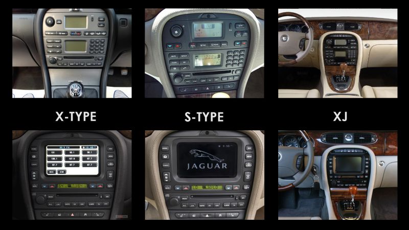 Организация AUX входа для всех магнитол X-S-Type, XJ от 2003 по 2009 г.в. ― Car smart factory