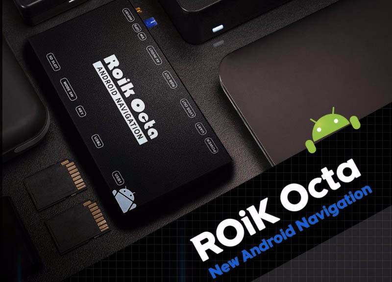 Блок навигации ROiK4 Octa OS Android 5.1.1 